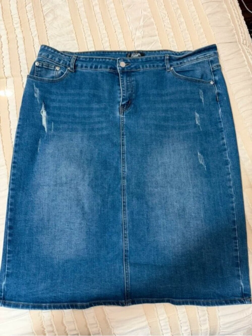 Denim skirt